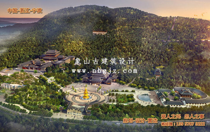 杭州寺廟總體規劃中的功能分區明確性與空間靈活性